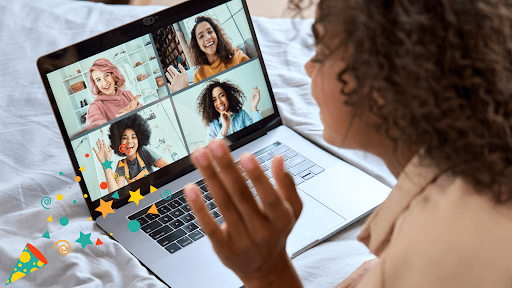 Here's some great ideas for remote socialising