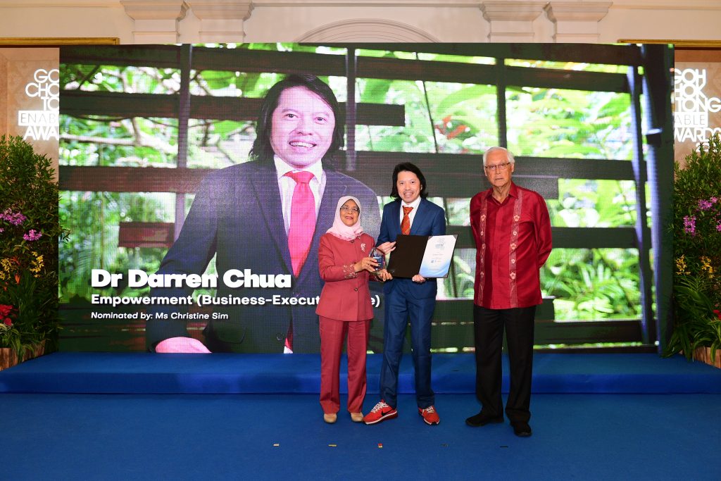 Darren GCTEA at istana